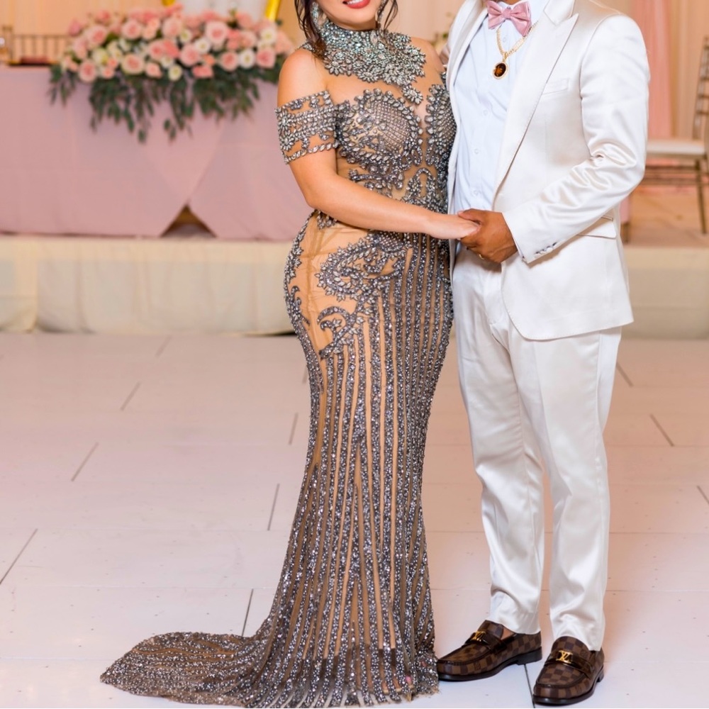 Portia and Scarlett Stunning embellished ball gown